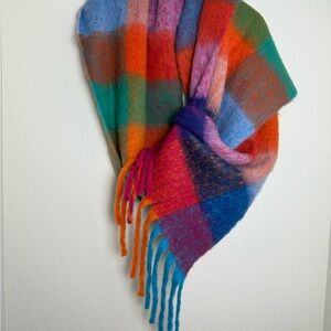 Super Cool Colorful Plaid Scarf